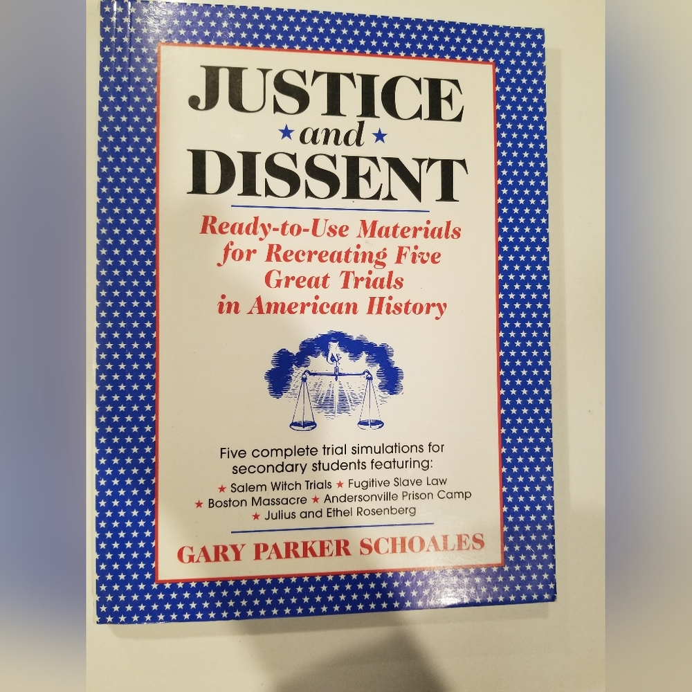 Justice And Dissent Book